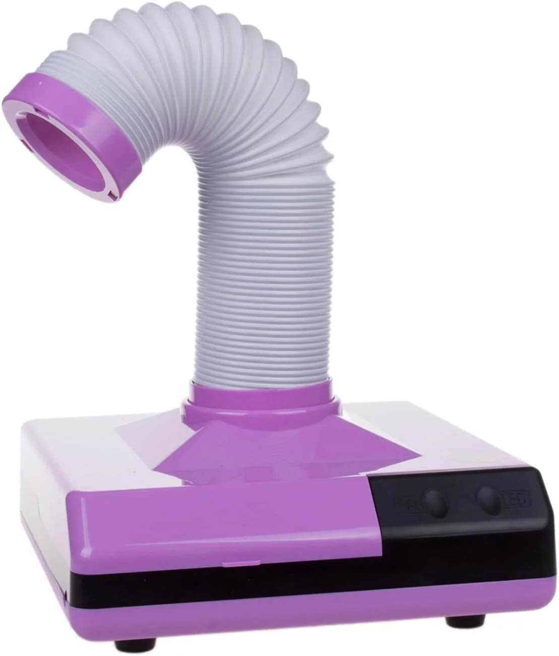 دستگاه جمع کننده گرد و غبار ناخن نئوچی، جاروبرقی ناخن، دستگاه دو منظوره به سبک ژاپنی، مکش قدرتمند، توان بالا برای مانیکور، فیلتر ناخن حرفه ای (سایز: بنفش)