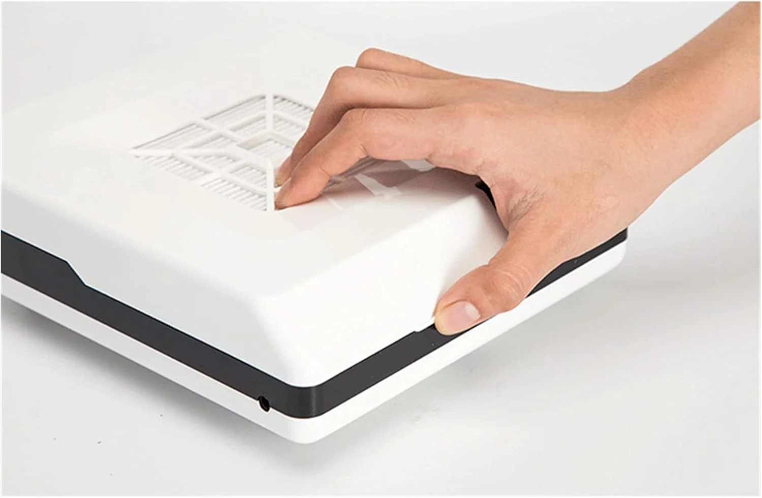 دستگاه جمع کننده گرد و غبار ناخن نئوچی، جاروبرقی ناخن، دستگاه گرد و غبار ناخن دو منظوره به سبک ژاپنی، مکش قدرتمند، قدرت بالا برای مانیکور، فیلتر ناخن حرفه ای (سایز: آبی)