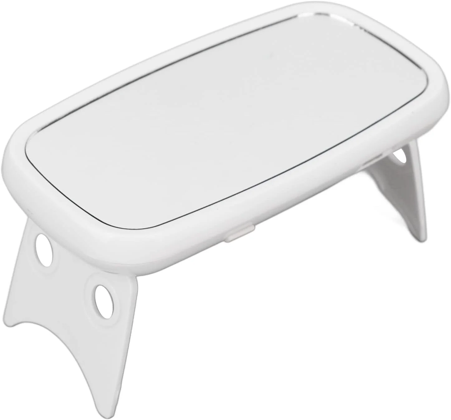 چراغ کوچک ناخن، چراغ خشک کن ناخن مینی با شارژ USB، طراحی آینه ای با خشک کردن یکنواخت و کارآمد به همراه پایه تاشو برای مانیکور DIY