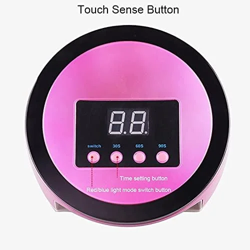 چراغ طراحی ناخن HIHELO، چراغ قابل شارژ طراحی ناخن 135 وات، چراغ خشک کن ژل طراحی ناخن بی سیم، چراغ UV LED بی سیم طراحی ناخن (رنگ: سبز 7800mah 135w، سایز: US)