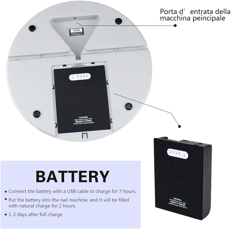 چراغ ناخن LED یو وی 48 وات HIHELO، خشک کن لاک ناخن با 4 تنظیم تایمر، حسگر خودکار برای خشک کردن ناخن های ژلی و ناخن های پا