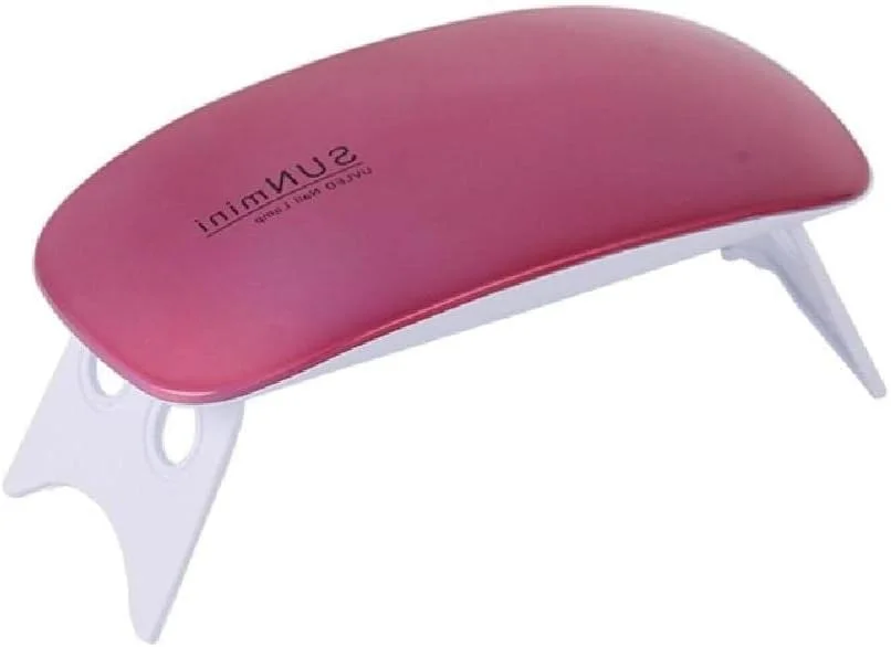 لامپ ال ای دی یو وی ناخن، لامپ ژلی قابل حمل، خشک کن ناخن جیبی طرح موش با کابل یو اس بی، مناسب برای خشک کردن انواع لاک ژل