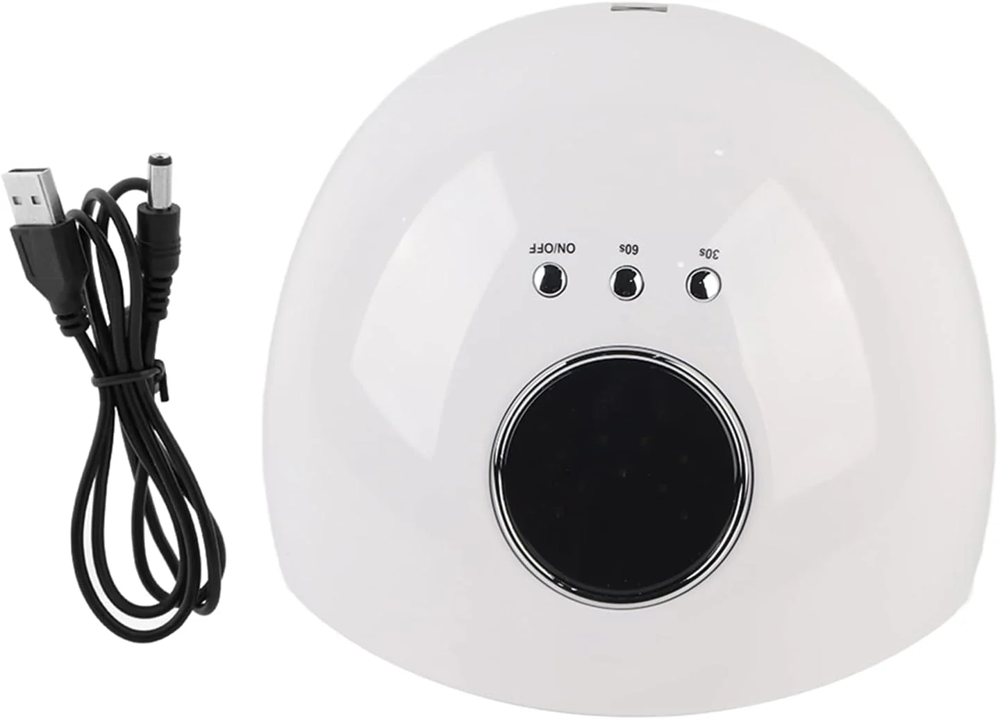 دستگاه خشک کن ناخن 24 وات، لامپ LED UV برای لاک ژل با سنسور مادون قرمز، نمایشگر LCD با زمان‌بندی 30/60 ثانیه، خشک کننده با سنسور خودکار، ابزار ناخن برای ناخن های دست و پا