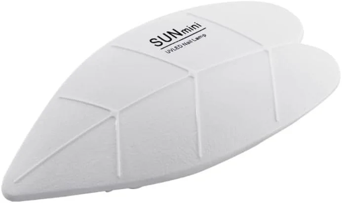 چراغ UV LED طرح برگ 6 وات برای خشک کردن رزین، کیت ساخت جواهرات، چراغ خشک کن لاک ژل، 2 تایمر، خشک کن ناخن USB