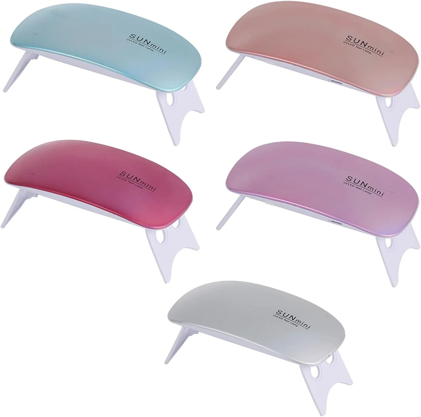 لامپ ال ای دی یو وی ناخن، لامپ ژلی قابل حمل، خشک کن ناخن جیبی طرح موش با کابل یو اس بی، مناسب برای خشک کردن انواع لاک ژل