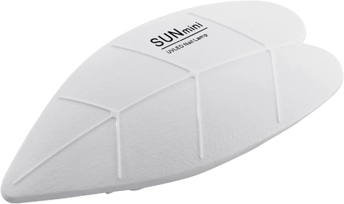 چراغ UV LED طرح برگ 6 وات برای خشک کردن رزین، کیت ساخت جواهرات، چراغ خشک کن لاک ژل، 2 تایمر، خشک کن ناخن USB