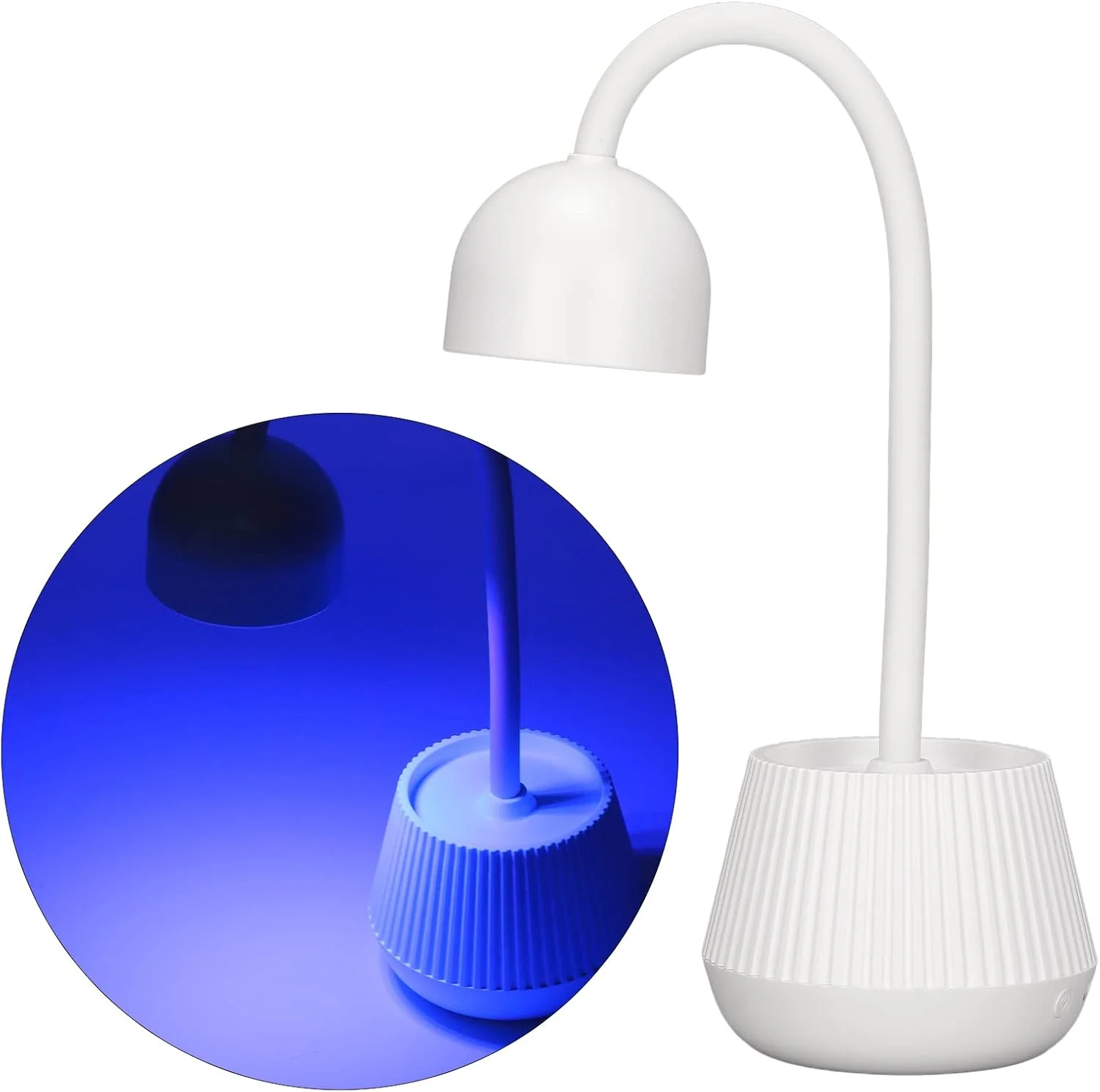 مینی لامپ ناخن 24 وات، مینی خشک کن ناخن قابل حمل LED UV، لامپ خشک کن سریع ناخن با تایمر، لامپ UV لاک ناخن برای لاک ژل ناخن