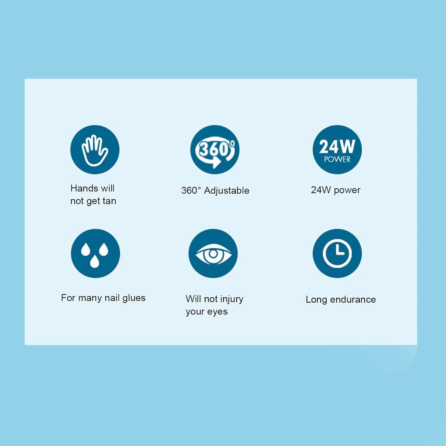 چراغ UV LED ناخن، چراغ UV 24 واتی با قابلیت چرخش 360 درجه، چراغ خشک کننده سریع لاک ناخن، لامپ های خشک کن ژل ناخن گردن غازی USB 365 نانومتری 405 نانومتری برای مانیکور سالن ناخن خانگی