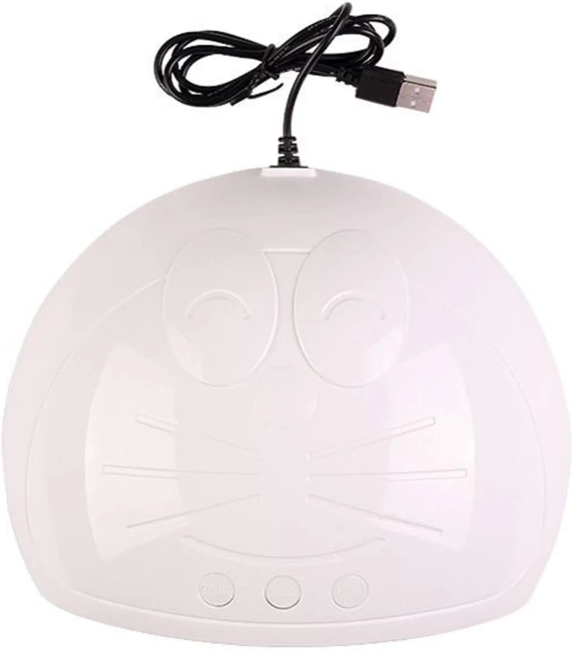دستگاه خشک کن لاک ژل LED 45 وات طرح گربه، مناسب برای مانیکور و خشک کردن انواع لاک ژل، قابل حمل (رنگ: سفید) دستگاه خشک کن لاک ژل LED 45 وات طرح گربه، مناسب برای مانیکور و خشک کردن انواع لاک ژل، قابل حمل (رنگ: سفید)