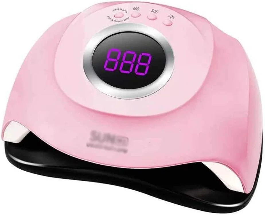 دستگاه خشک کن لاک ناخن ال ای دی 180 وات با سنسور و تایمر 99/60/30/10 ثانیه و صفحه نمایش ال ای دی برای انواع ژل ها دستگاه خشک کن لاک ناخن ال ای دی 180 وات با سنسور و تایمر 99/60/30/10 ثانیه و صفحه نمایش ال ای دی برای انواع ژل ها