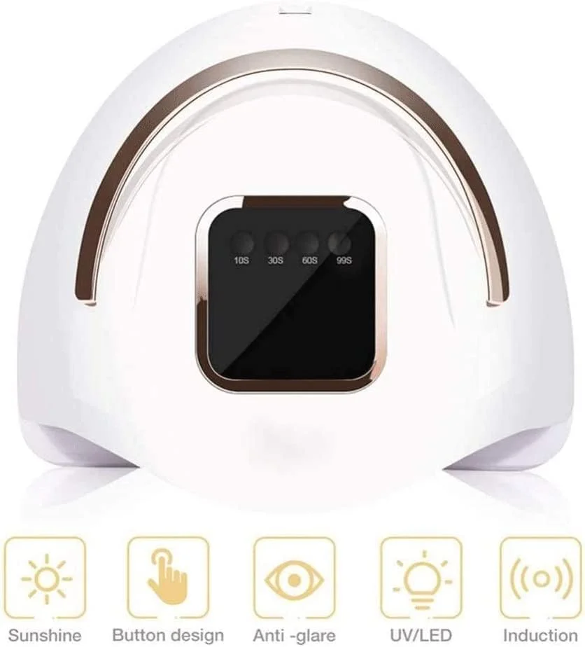 دستگاه خشک کن لاک ناخن، دستگاه UV LED با تایمر، سنسور و دستگیره