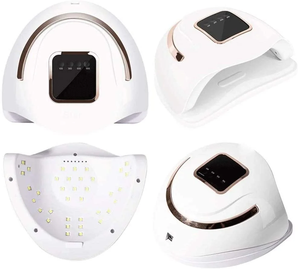 دستگاه خشک کن لاک ناخن، دستگاه UV LED با تایمر، سنسور و دستگیره