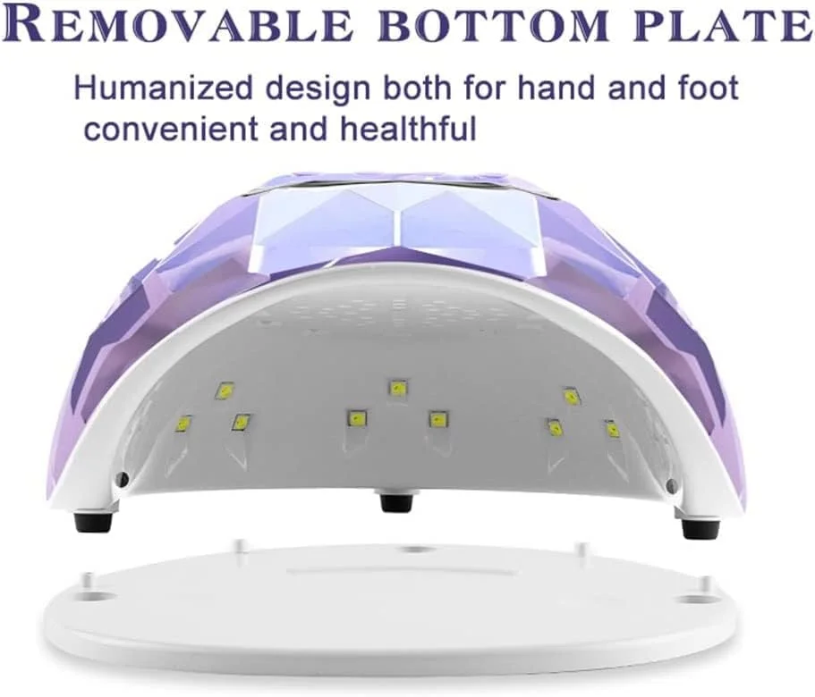 دستگاه خشک کن لاک ناخن LED برای ماشین مانیکور، دستگاه خشک کننده ژل لاک ناخن با صفحه نمایش LCD (رنگ: B) دستگاه خشک کن لاک ناخن LED برای ماشین مانیکور، دستگاه خشک کننده ژل لاک ناخن با صفحه نمایش LCD (رنگ: B)