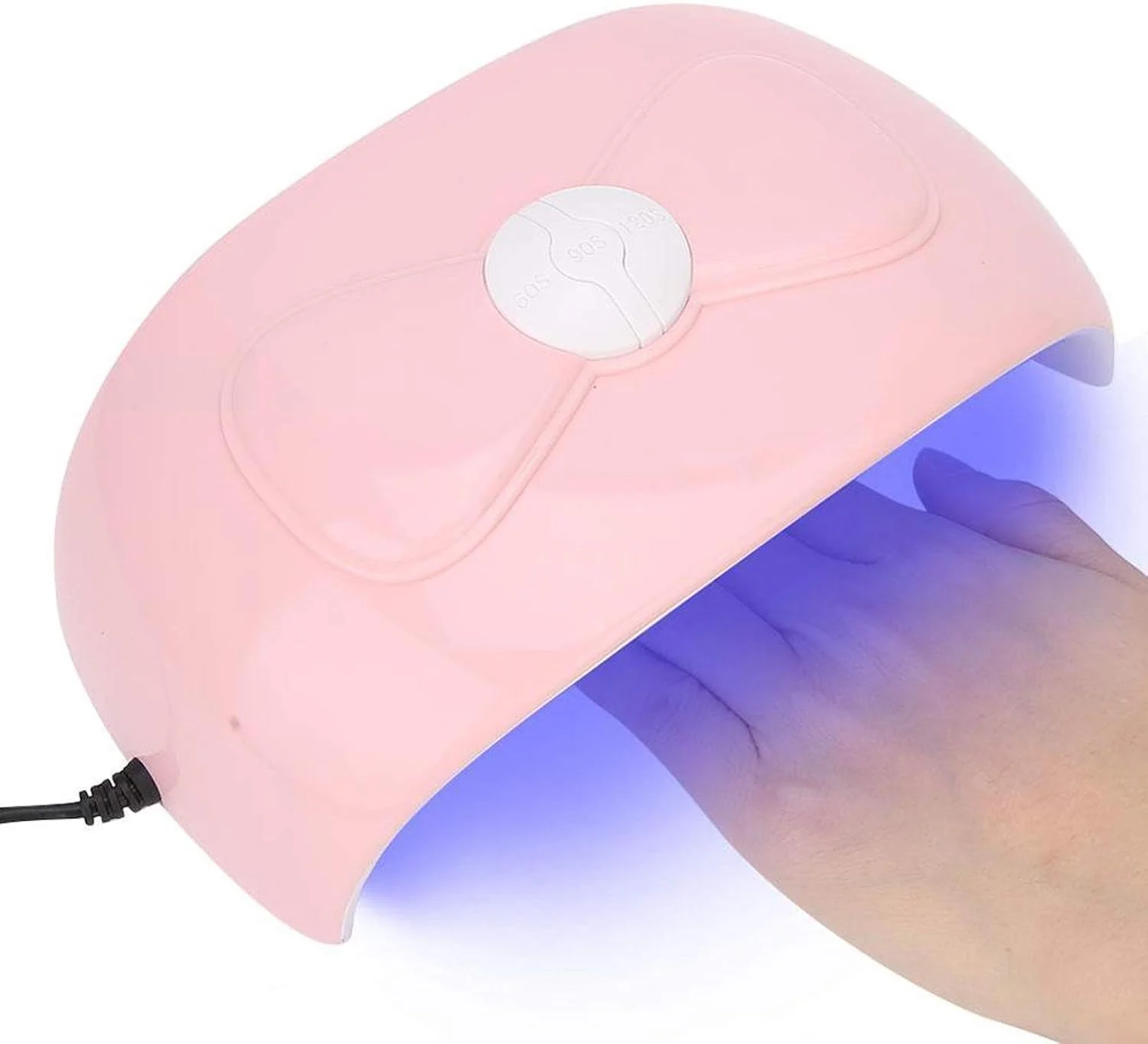 دستگاه خشک کن لاک ژل ناخن ال ای دی هوشمند 54 وات با صفحه نمایش حسگر و خشک کردن سریع