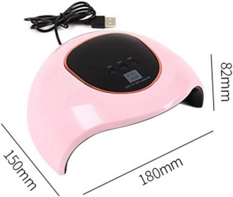 لامپ ناخن USB با توان 72 وات و 30 LED برای مانیکور و خشک کردن ژل ناخن