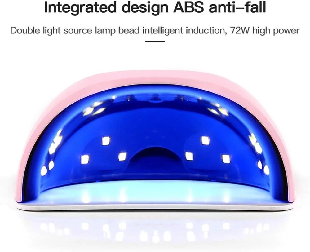 لامپ ناخن USB با توان 72 وات و 30 LED برای مانیکور و خشک کردن ژل ناخن