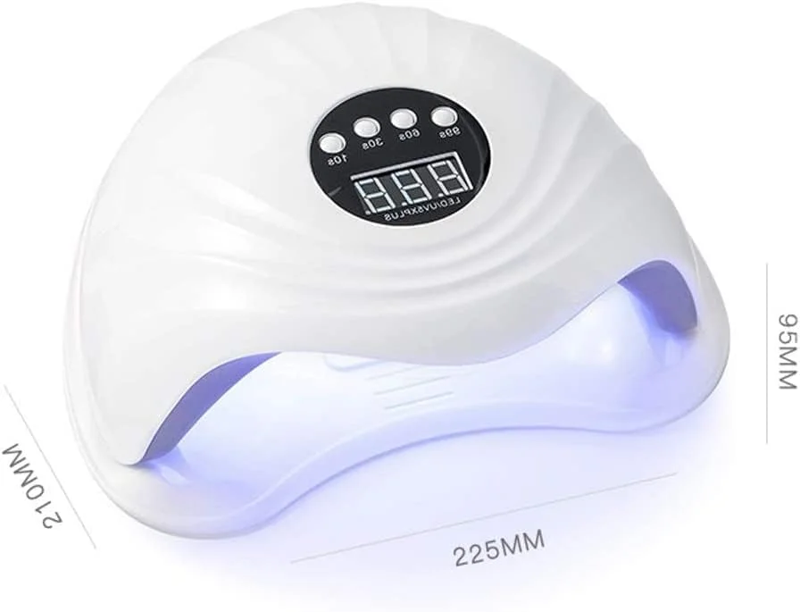 دستگاه فتوتراپی ناخن، لامپ ال ای دی 108 وات، خشک کن، لامپ هنری مناسب برای سالن های خانگی