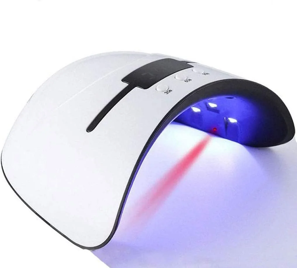 دستگاه ناخن، لامپ ال ای دی ژلی ناخن 36 وات، تایمر ثانیه ای، سنسور اتوماتیک و خشک کن ناخن