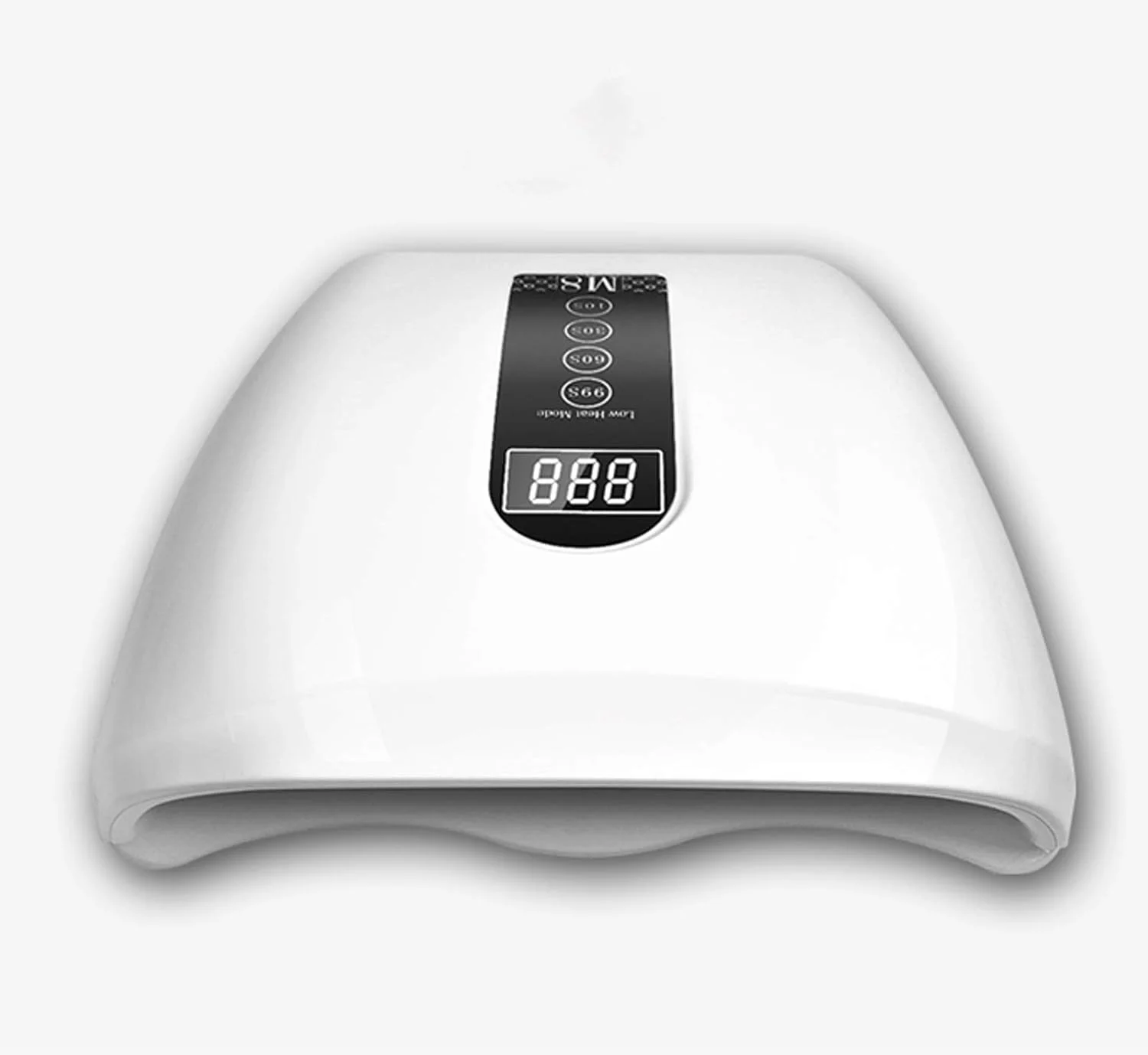 دستگاه خشک کن لاک ناخن 96 وات LED، لامپ خشک کننده لاک ژل، لامپ نور قرمز مراقبت از پوست برای خشک کردن ناخن، ابزار مانیکور با حسگر خودکار