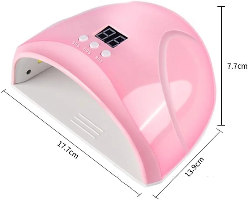 دستگاه خشک کن لاک ژل ناخن 36 وات LED، چراغ خشک کننده USB، چراغ های مانیکور LED برای تمام لاک های ناخن