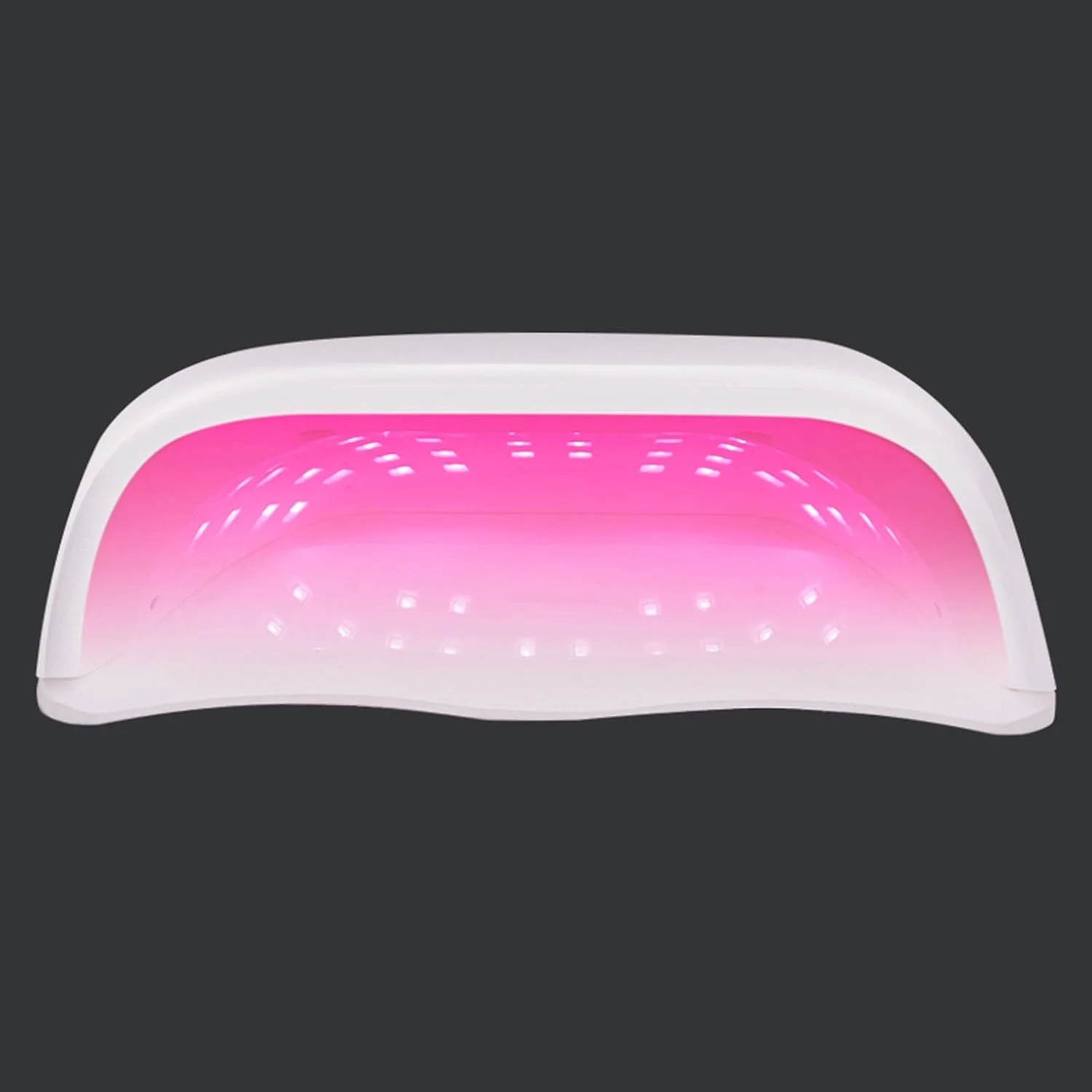 دستگاه خشک کن لاک ناخن 96 وات LED، لامپ خشک کننده لاک ژل، لامپ نور قرمز مراقبت از پوست برای خشک کردن ناخن، ابزار مانیکور با حسگر خودکار