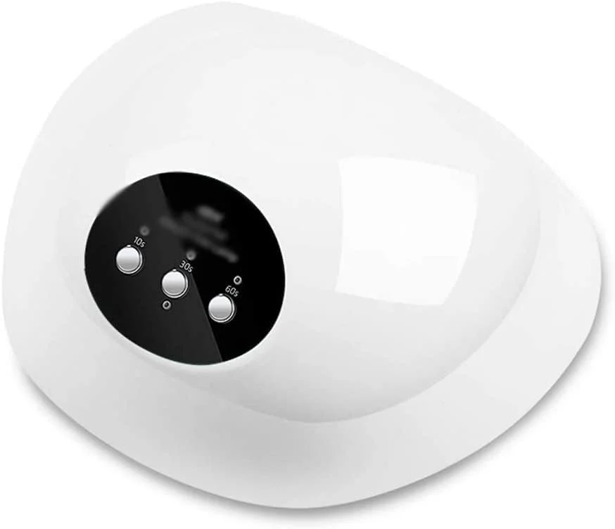 دستگاه خشک کن لاک ناخن، چراغ LED حرفه ای 48 وات برای هنر ناخن در خانه و سالن