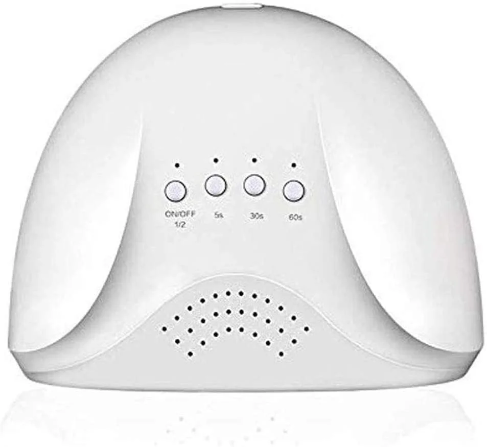 دستگاه فتوتراپی ناخن، خشک کن لاک ناخن با نور ال ای دی، تایمر حسگر برای لاک ژل، لامپ ژل حرفه ای با کیفیت سالن 48 وات