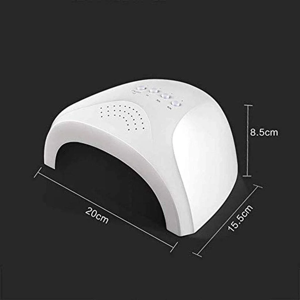 دستگاه فتوتراپی ناخن، خشک کن لاک ناخن با نور ال ای دی، تایمر حسگر برای لاک ژل، لامپ ژل حرفه ای با کیفیت سالن 48 وات دستگاه فتوتراپی ناخن، خشک کن لاک ناخن با نور ال ای دی، تایمر حسگر برای لاک ژل، لامپ ژل حرفه ای با کیفیت سالن 48 وات