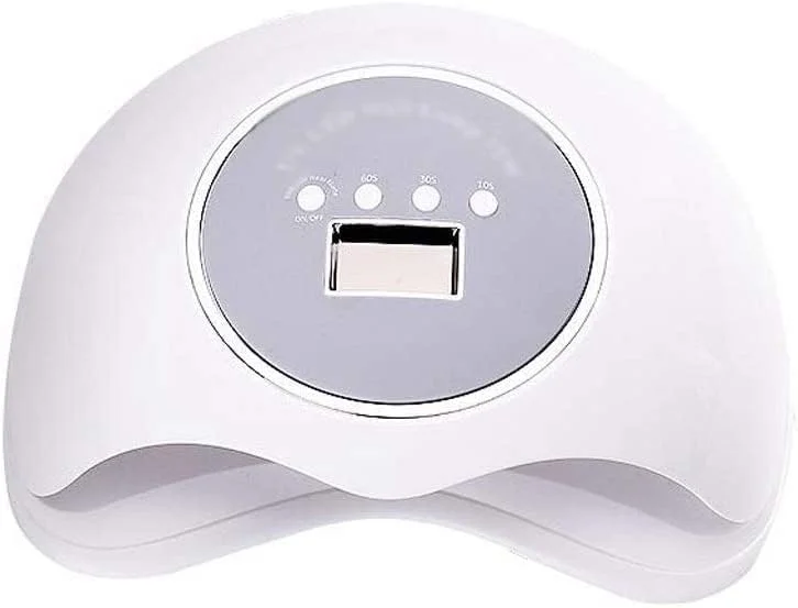 خشک کن ناخن سفید، لامپ LED ناخن 72 وات ژل پولیش ناخن برای دو دست سنسور اتوماتیک برای ژل پولیش ها