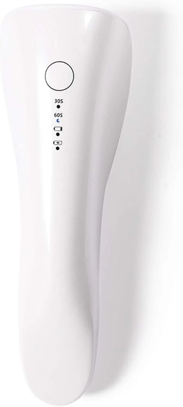 دستگاه خشک کن لاک ناخن مینی 5 وات شارژی قابل حمل چراغ LED ناخن با 2 تایمر برای خشک کردن لاک ژل، چراغ قابل حمل طراحی ناخن