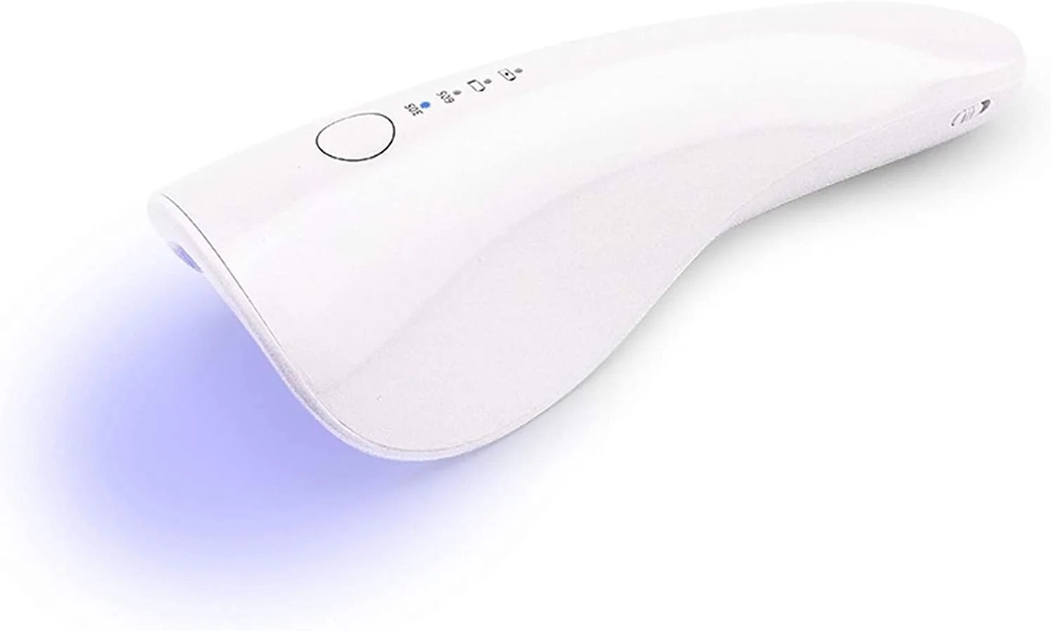 دستگاه خشک کن لاک ناخن مینی 5 وات شارژی قابل حمل چراغ LED ناخن با 2 تایمر برای خشک کردن لاک ژل، چراغ قابل حمل طراحی ناخن