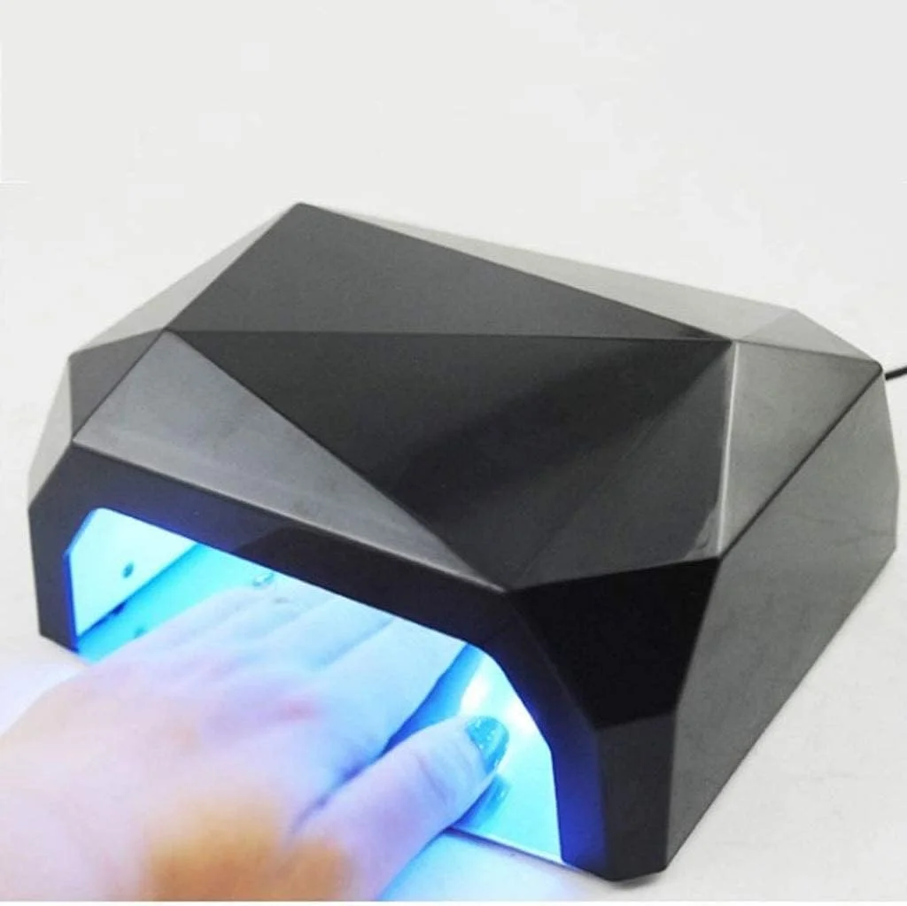 دستگاه لایت‌تراپی برای ناخن، لامپ ناخن 36 وات، خشک‌کننده سریع LED برای ناخن‌های دست و پا، مناسب منزل و سالن