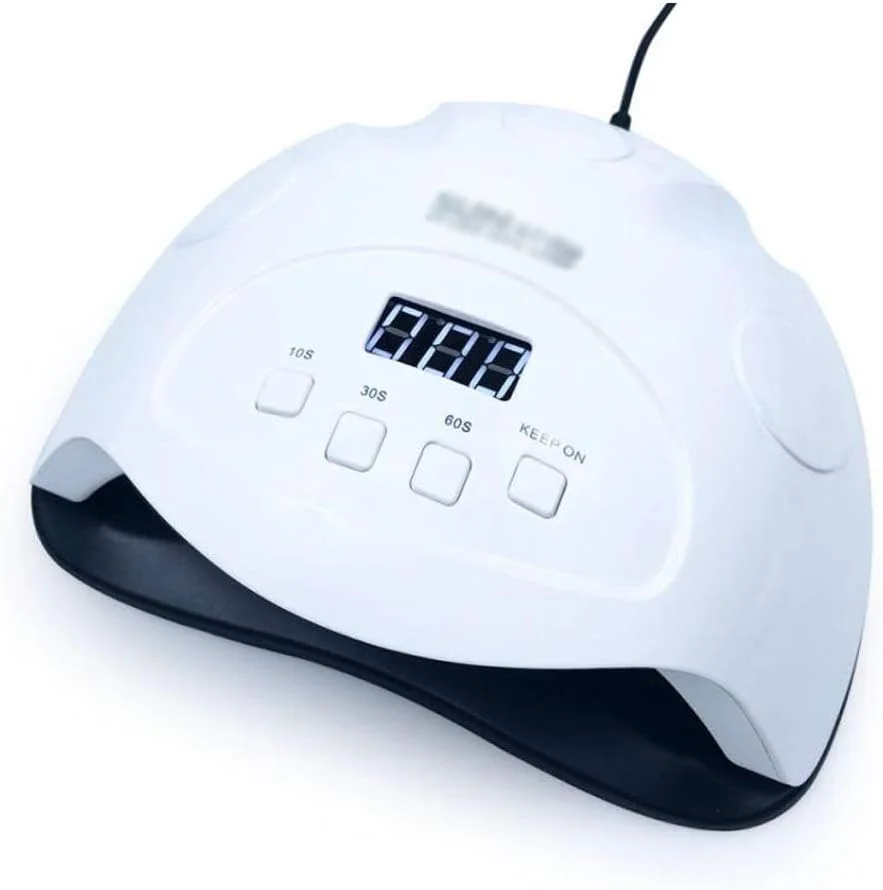 چراغ ناخن 90 وات، چراغ هوشمند برای مانیکور، خشک کن ژل کاربردی، کابین حرفه ای ژل ناخن UV LED