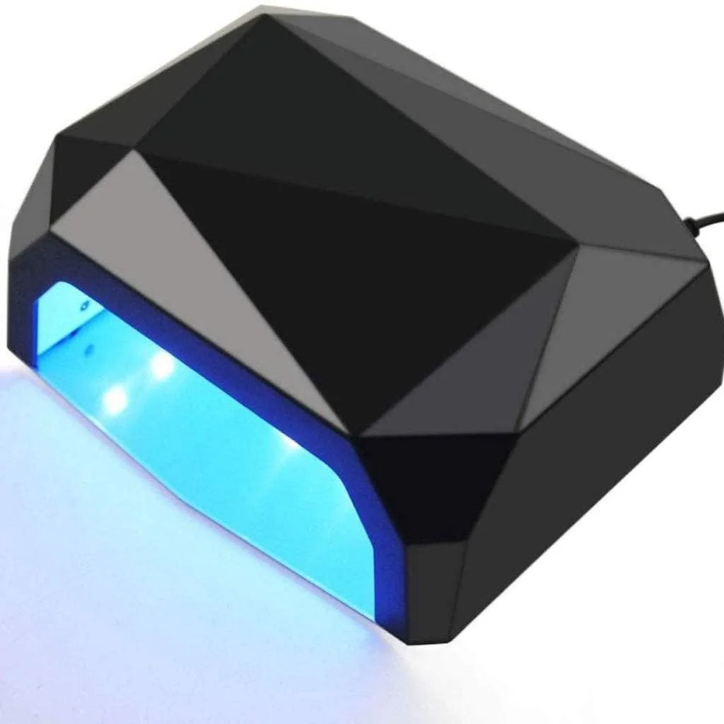 دستگاه لایت‌تراپی برای ناخن، لامپ ناخن 36 وات، خشک‌کننده سریع LED برای ناخن‌های دست و پا، مناسب منزل و سالن