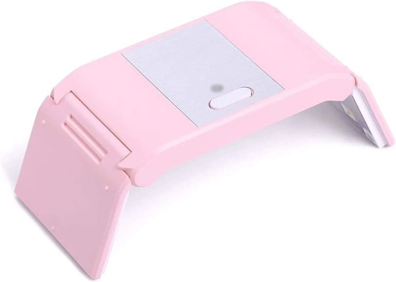 چراغ ال ای دی خشک کن ناخن 24 وات صورتی تاشو برای ژل لاک