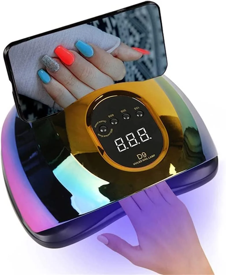 دستگاه خشک کن لاک ناخن LED برای خشک کردن لاک ژل، مناسب مانیکور و پدیکور حرفه ای