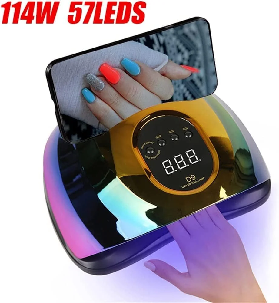 دستگاه خشک کن لاک ناخن LED برای خشک کردن لاک ژل، مناسب مانیکور و پدیکور حرفه ای دستگاه خشک کن لاک ناخن LED برای خشک کردن لاک ژل، مناسب مانیکور و پدیکور حرفه ای