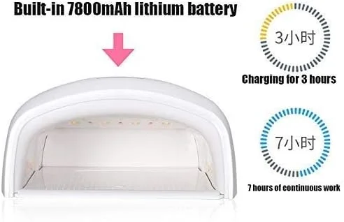 دستگاه خشک کن لاک ناخن LED یو وی 48 وات، دستگاه خشک کن بدون درد با سنسور اتوماتیک، صفحه نمایش LCD، حافظه و عملکرد تایمر مکث برای لاک ژل ناخن انگشتان دست و پا دستگاه خشک کن لاک ناخن LED یو وی 48 وات، دستگاه خشک کن بدون درد با سنسور اتوماتیک، صفحه نمایش LCD، حافظه و عملکرد تایمر مکث برای لاک ژل ناخن انگشتان دست و پا