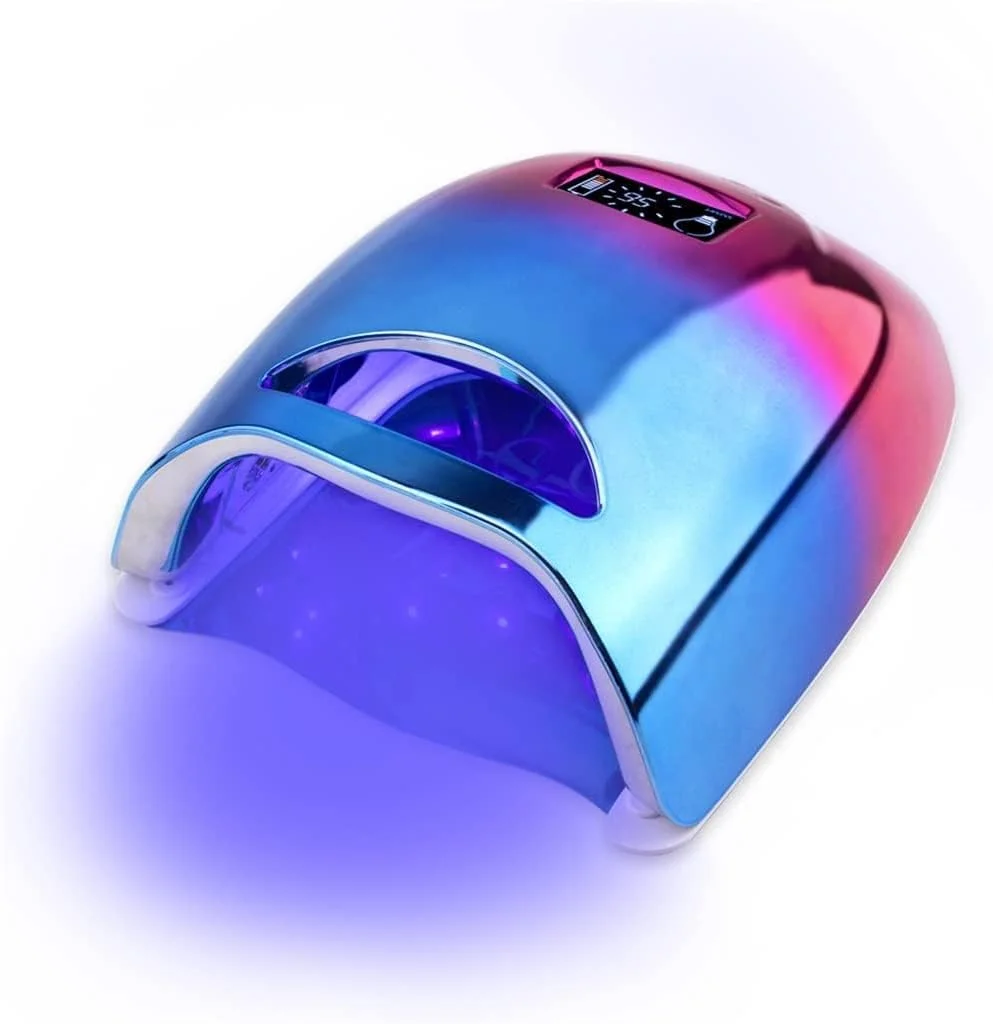 دستگاه خشک کن لاک ناخن ال ای دی 48 وات بدون سیم، با باتری قابل شارژ برای خشک کردن لاک ژل