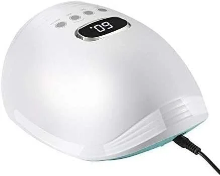 دستگاه خشک کن لاک ناخن LED UV 60 وات حرفه ای با سنسور بدنه نمایشگر LED برای لاک ژل دستگاه خشک کن لاک ناخن LED UV 60 وات حرفه ای با سنسور بدنه نمایشگر LED برای لاک ژل