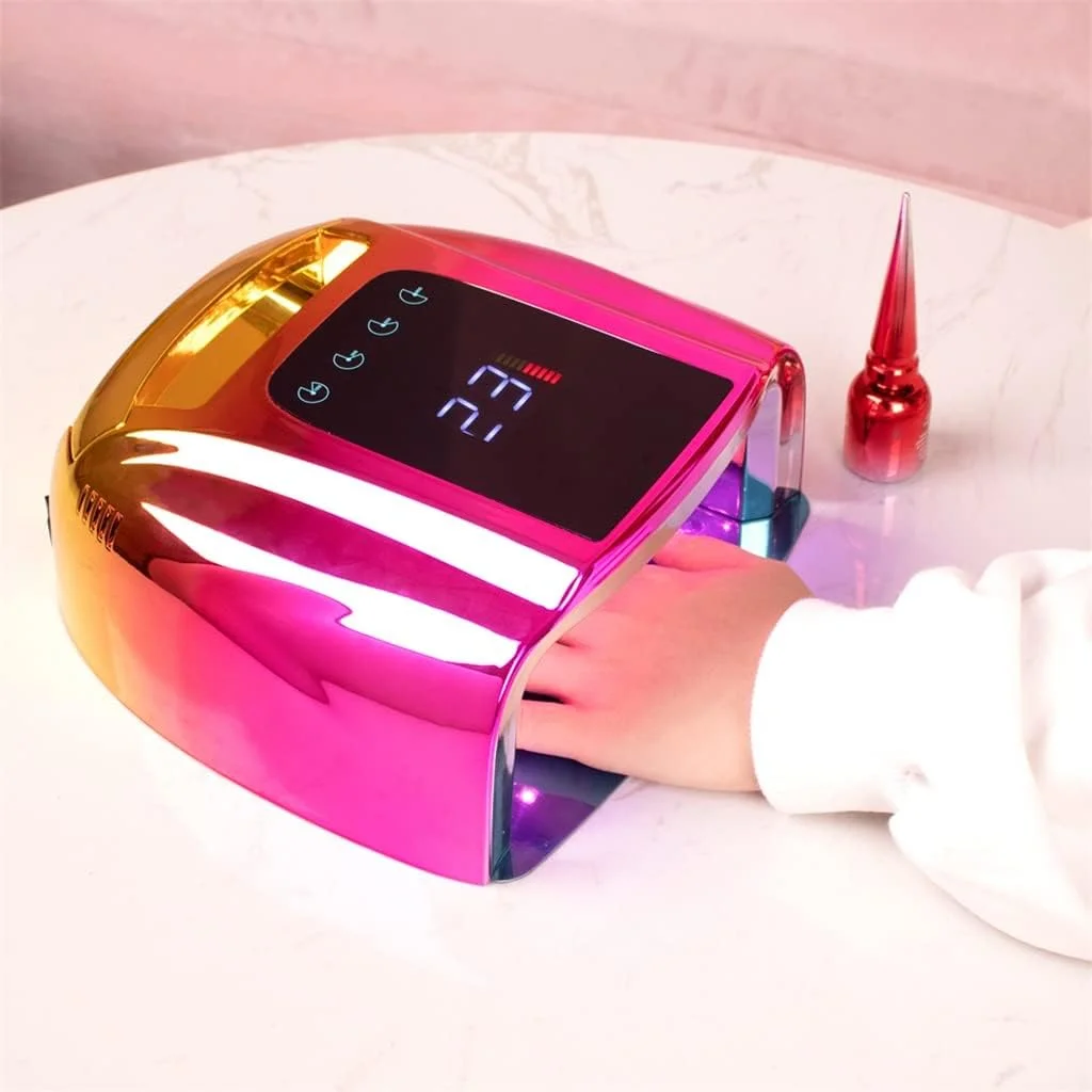 دستگاه خشک کن لاک ناخن شارژی با دسته، چراغ ال ای دی برای مانیکور و خشک کردن لاک ژل دستگاه خشک کن لاک ناخن شارژی با دسته، چراغ ال ای دی برای مانیکور و خشک کردن لاک ژل