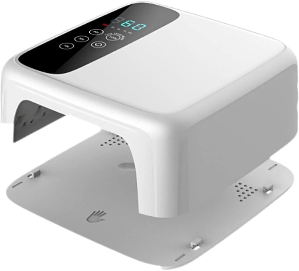 دستگاه خشک کن لاک ناخن LED برای ژل مانیکور، خشک کردن لاک ژلی، دارای دکمه لمسی برای پخت ژل لاک پلی دستگاه خشک کن لاک ناخن LED برای ژل مانیکور، خشک کردن لاک ژلی، دارای دکمه لمسی برای پخت ژل لاک پلی