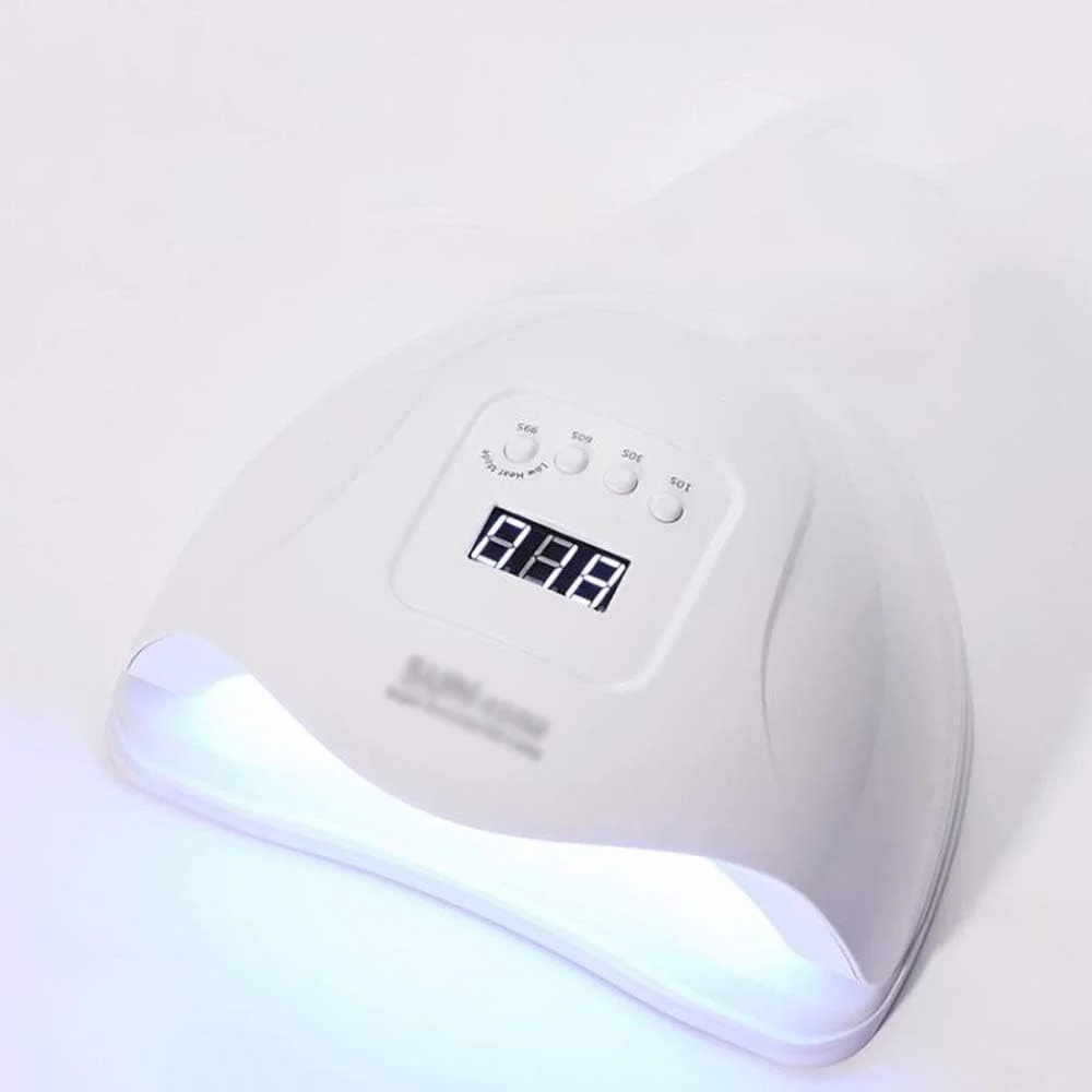 چراغ LED 80 وات، چراغ اتوماتیک برای مانیکور، چراغ خشک کن ژل ارتقا یافته، کابین حرفه ای UV LED ژل ناخن