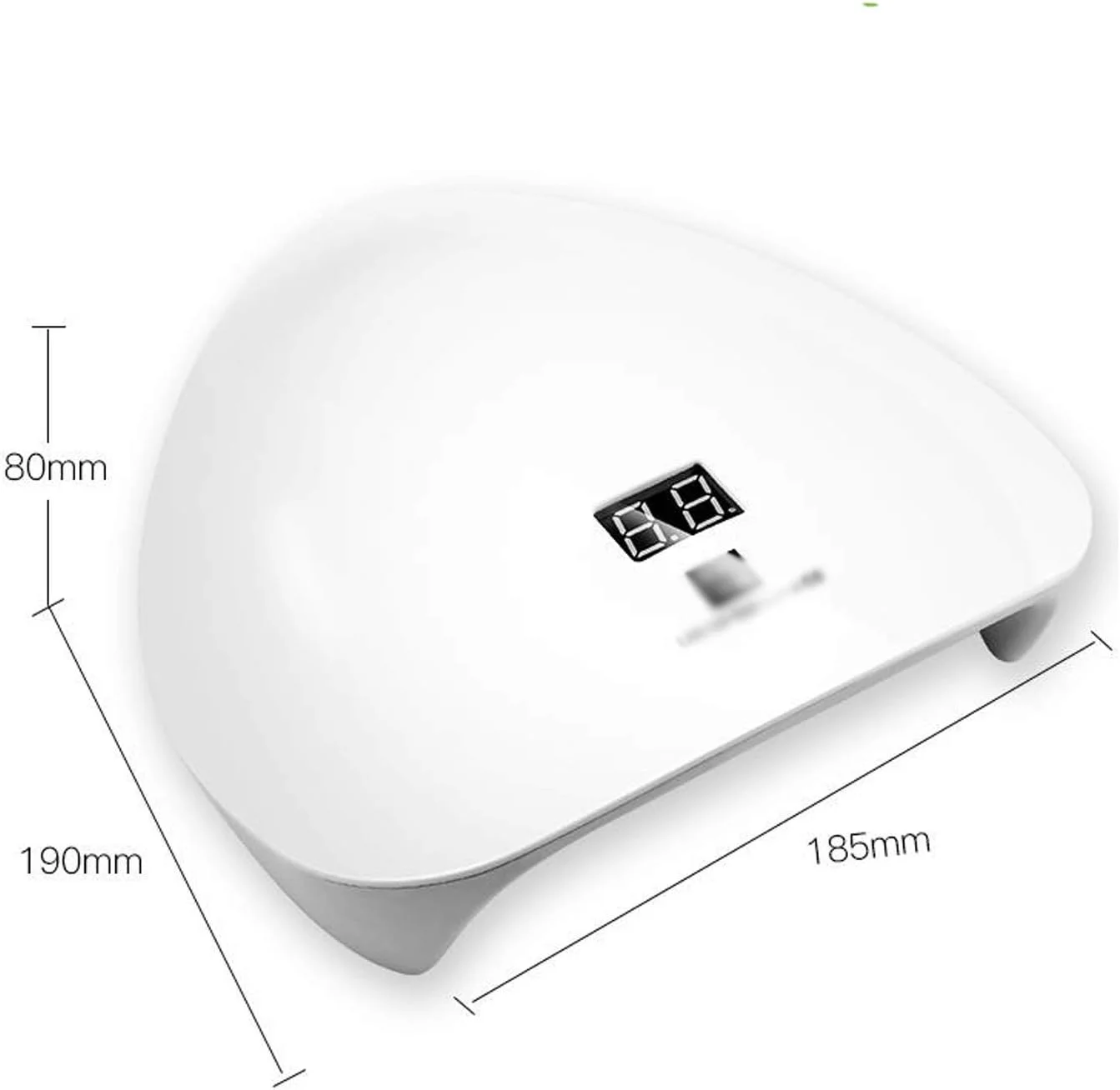 دستگاه خشک کن لاک ناخن 45 وات LED برای خشک کردن انواع ژل، لاک، مناسب برای مانیکور، سالن و طراحی ناخن