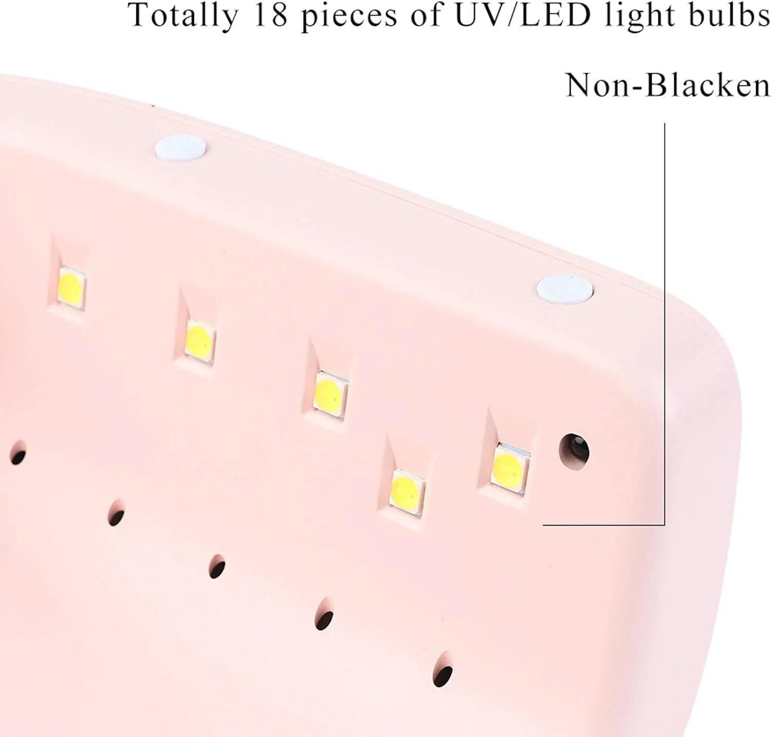دستگاه خشک کن لاک ناخن LED حرفه ای 48 وات با نور خورشید، خشک کننده سریع برای انواع لاک ژل، ابزار طراحی ناخن، تجهیزات زمان بندی هوشمند