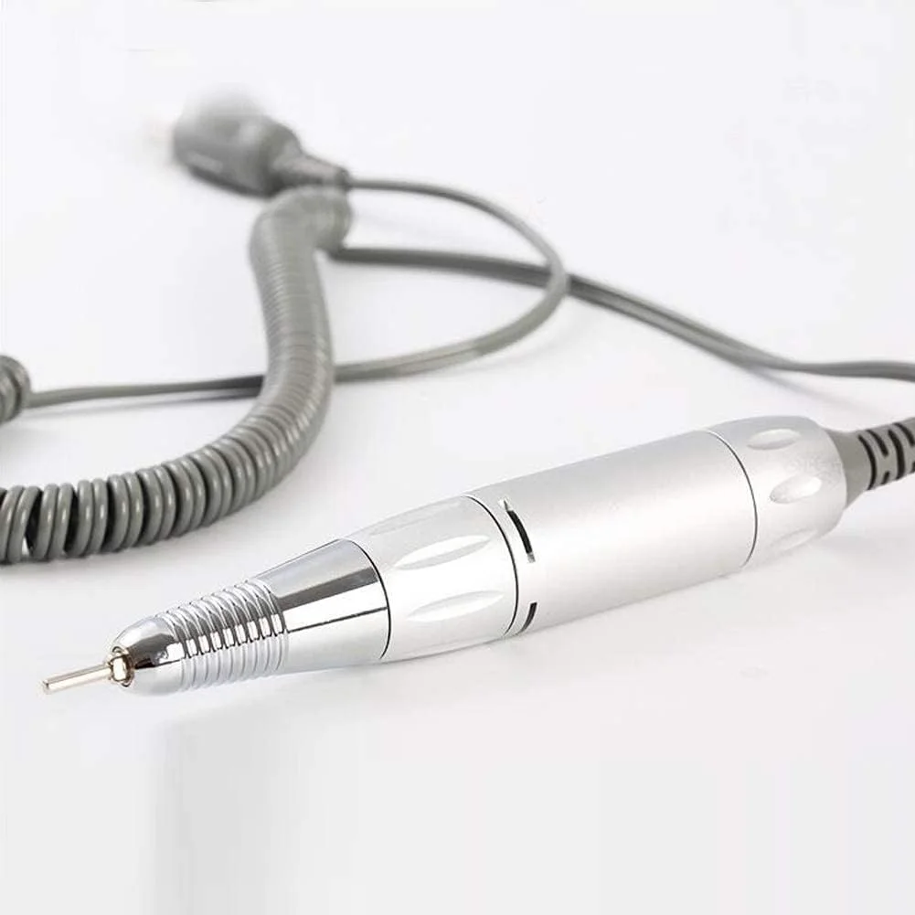 دستگاه ۳ در ۱ میز ناخن با سرعت ۳۵۰۰۰ دور در دقیقه، مکنده گرد و غبار ناخن، چراغ مطالعه، تجهیزات هنر ناخن سالن، دستگاه مانیکور پدیکور (رنگ: سفید)