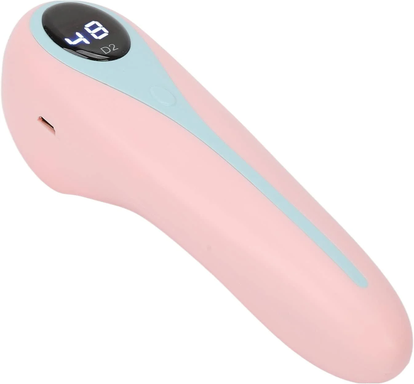 خشک کن لاک ناخن، مینی لامپ LED خشک کننده سریع با دکمه برای استفاده خانگی (رنگ: صورتی) خشک کن لاک ناخن، مینی لامپ LED خشک کننده سریع با دکمه برای استفاده خانگی (رنگ: صورتی)