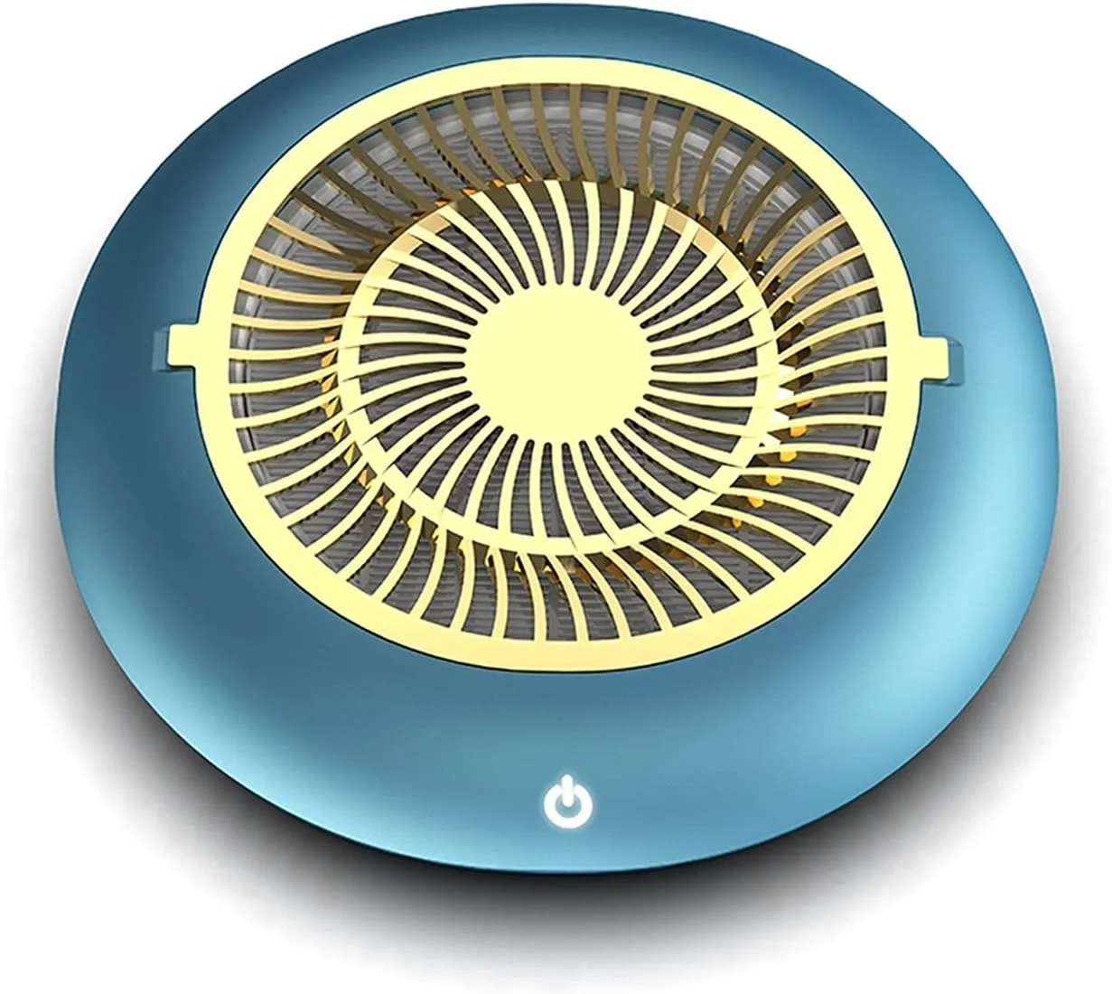 دستگاه سوهان برقی ناخن 2 در 1، 60 وات، جمع کننده گرد و غبار ناخن، دستگاه مکنده ناخن، فن ماشین مانیکور، مکش قدرتمند، کم صدا، ابزار سالن ناخن، لوازم ناخن (رنگ: آبی بدون دسته)