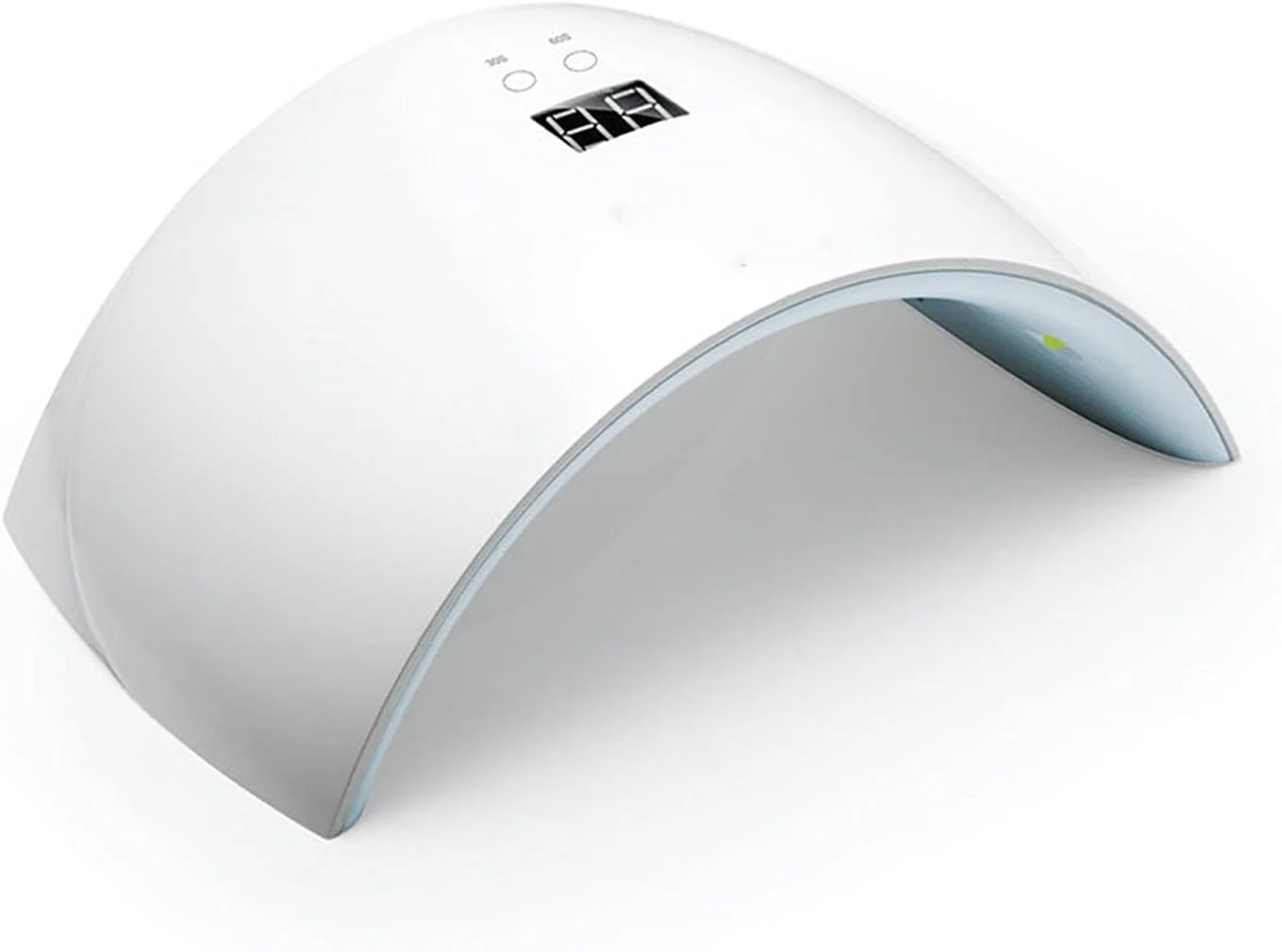 دستگاه خشک کن لاک ناخن یو وی ال ای دی FURLOU، لامپ ال ای دی 36 وات، خشک کننده لاک ژل با تایمر LCD، دکمه سنسور، ابزار مانیکور اتوماتیک (رنگ: صورتی)