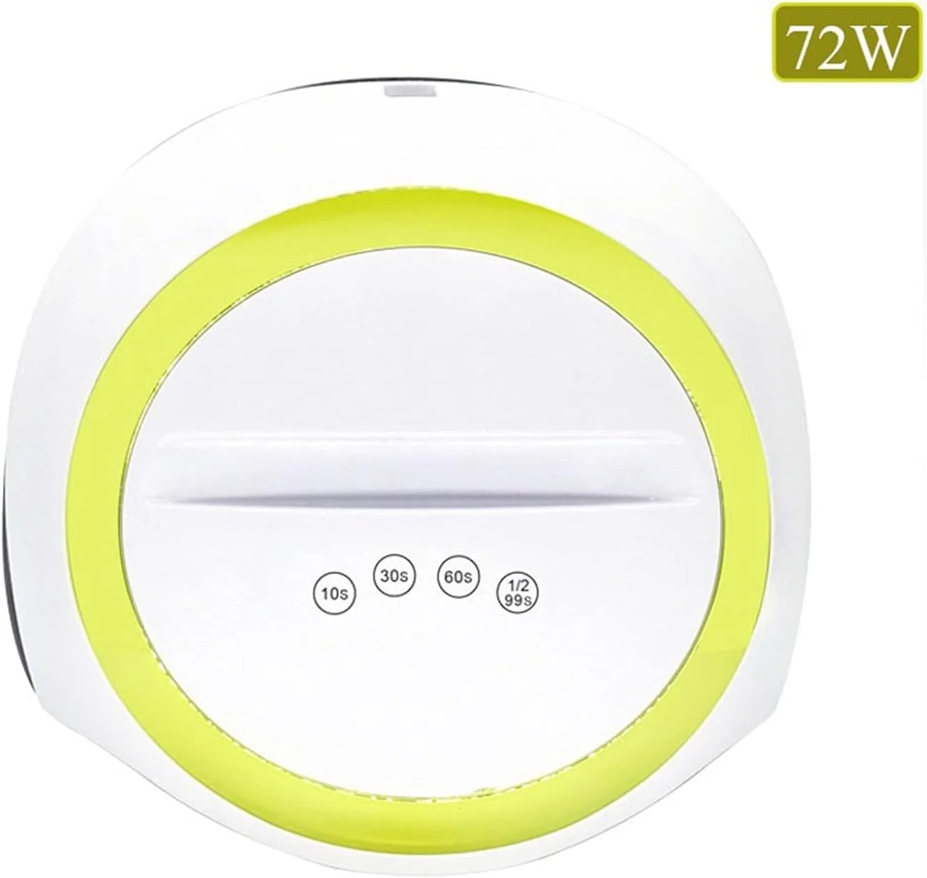 دستگاه لاک خشک کن ناخن LED فرلو، 72 وات، 36 عدد LED، مناسب برای خشک کردن لاک ژل، تایمر 10/30/60/99 ثانیه، ابزار القایی اتوماتیک (رنگ: قرمز)